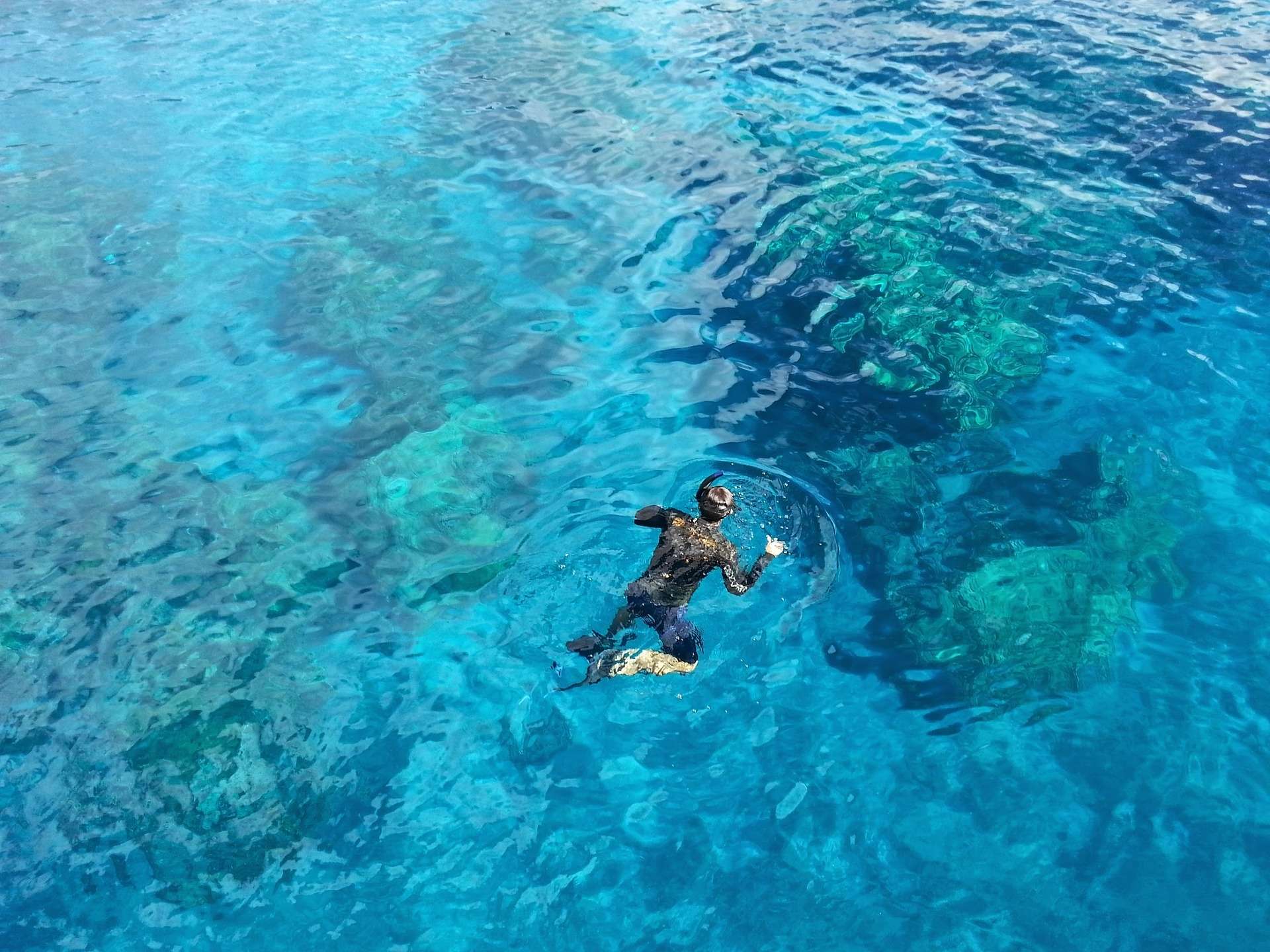 snorkeling in Paxos